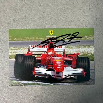 Ferrari - Official fan card 2006 n 2458/06 signed - Michael, Nieuw