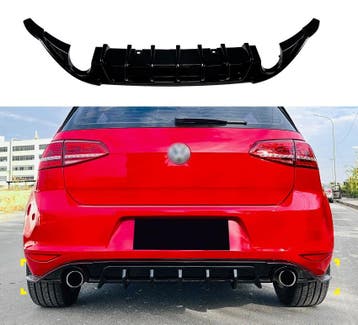 Diffuser | geschikt voor VW | Golf 7 12-16 5d. hatchback 3d., Auto-onderdelen, Carrosserie en Plaatwerk, Verzenden, Nieuw, Volkswagen