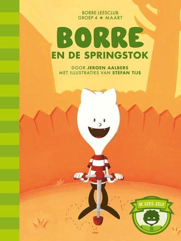 De Gestreepte Boekjes - de springstok - Jeroen Aalbers, Verzenden, Gelezen