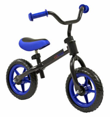 2Cycle Loopfiets - Zwart-Blauw, Kinderen en Baby's, Speelgoed | Buiten | Voertuigen en Loopfietsen, Verzenden, Nieuw, Loopfiets