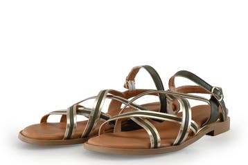 Tamaris Sandalen in maat 41 Groen, Tamaris, Verzenden, Sandalen of Muiltjes, Zo goed als nieuw