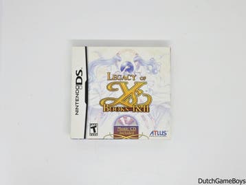Nintendo DS - Legacy Of YS : Books I & II + CD - USA - New &, Spelcomputers en Games, Verzenden, Gebruikt
