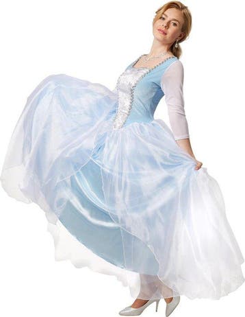 2dekans | Dressforfun Sierlijke prinsessenjurk Cinderella -, Dressforfun, Ophalen of Verzenden, Zo goed als nieuw