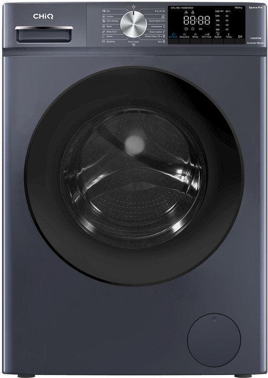 CHiQ CFL100-14586IM3XA - Wasmachine - 10 KG - Space Pro - 16, Witgoed en Apparatuur, Wasmachines, Verzenden