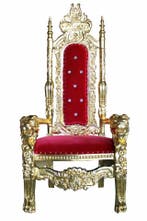 Sinterklaas / Kerst Troon Fluweel, Verzenden, Nieuw