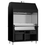 GGM Gastro | Houtskoolgrill BERLIN - 1360mm - 3 |, Verzenden, Nieuw in verpakking, Fornuis, Frituur en Grillen