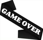 Sjerp Game Over zwart met witte letters, Verzenden, Zwart, Nieuw, Accessoires