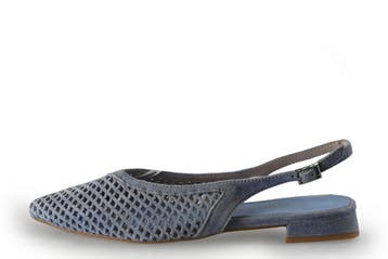 Stefanolauran Slingbacks in maat 38 Blauw, Zo goed als nieuw, Stefanolauran, Verzenden, Blauw