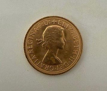 Verenigd Koninkrijk. Elizabeth II. Sovereign 1968, Postzegels en Munten