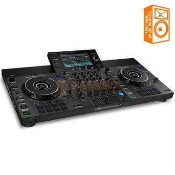Denon DJ SC LIVE 4 Standalone DJ Controller met Speakers, Ophalen of Verzenden, Nieuw, Dj-set, Denon