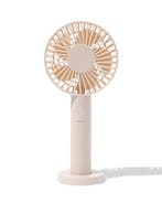 HEMA Handventilator 11.5x23.5cm beige, Verzenden, Nieuw