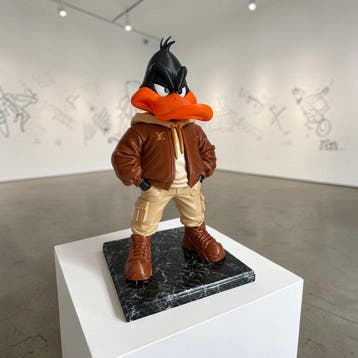 Orima Pop Art - DAFFY DUCK Urban Style Luxury « LV »