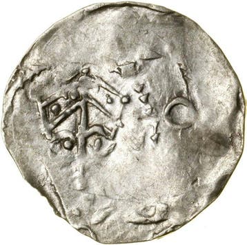. Nederland - Nijmegen Silver Penning / Denarius 1036–1056
