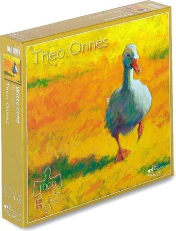Witte Eend - Theo Onnes Puzzel (1000 stukjes) | Art, Verzenden, Nieuw