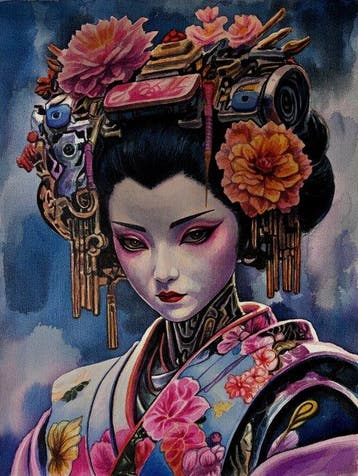 Niurka Moreno Leyva - Cyber geisha - NO Reserve