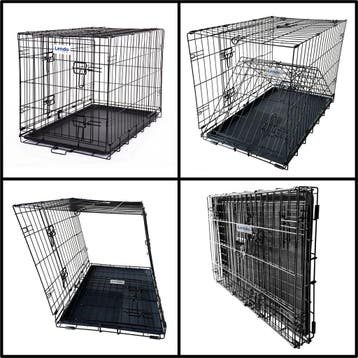 Hondenbench opvouwbaar | Hondenhok | 76x47x55cm | Draagbaar, Dieren en Toebehoren, Hondenbenches, Verzenden, Nieuw