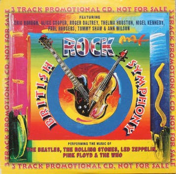 cd single card - British Rock Symphony - British Rock Sym..., Verzenden, Zo goed als nieuw