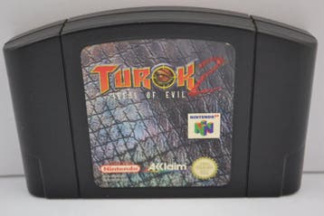 Turok 2 - Seeds of Evil (N64 EUR), Verzenden, Zo goed als nieuw