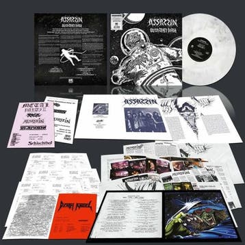 lp nieuw - assassin - OUTER SPACE DEATH (nieuw), Verzenden, Zo goed als nieuw, Overige formaten