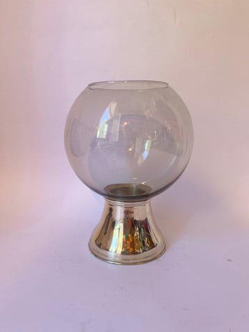 Kaarsenhouder - .800 zilver - Portacandela Vintage