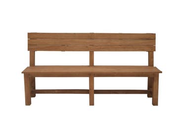 Landelijke klassieke tuinbank - Dawlish teakhout, Tuin en Terras, Tuinbanken, Nieuw, Teakhout