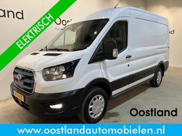 Ford E-Transit | Zakelijke Lease v.a. €463.88 pm, Automaat, Stof, Gebruikt, Wit