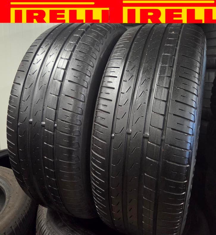 2x 225 50 R18 PIRELLI*RUNFLAT* ca 5mm €60 P.S GEMONTEERD, Auto-onderdelen, Banden en Velgen, 18 inch, Zomerbanden, Personenwagen