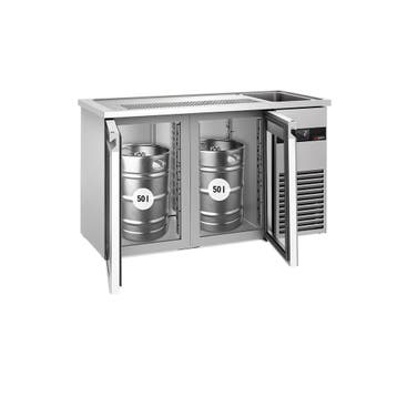 GGM Gastro | Bierkoeling PREMIUM - 1550x700mm - 2 glazen |, Verzenden, Nieuw in verpakking