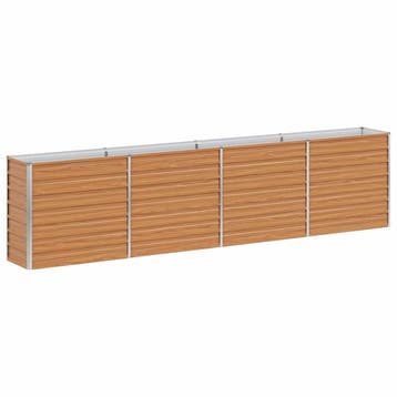 Grote metalen plantenbak 320cm - 51% korting!, Tuin en Terras, 100 cm of meer, Ophalen of Verzenden, Zo goed als nieuw, Metaal