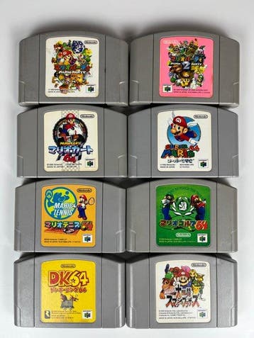 Nintendo - Nintendo 64 - Nintendo 64 Console & 8 Games, Nieuw