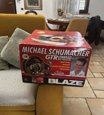 Blaze - GTR Wheel - Michael Schumacher GTR Wheel - Videogame, Nieuw