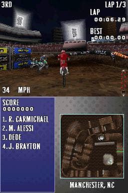 MX vs ATV Reflex (Nintendo DS tweedehands game), Ophalen of Verzenden, Zo goed als nieuw