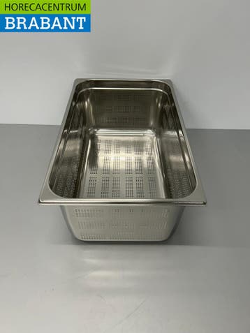 RVS Geperforeerde Gastronorm Bak GN Bak 1/1 GN Diepte 200 mm, Ophalen of Verzenden, Nieuw in verpakking