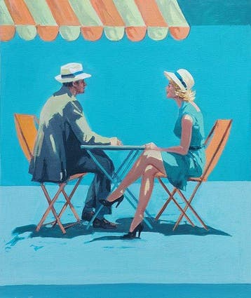 Ruggero Salvatore - ... al tavolino di un bar estivo