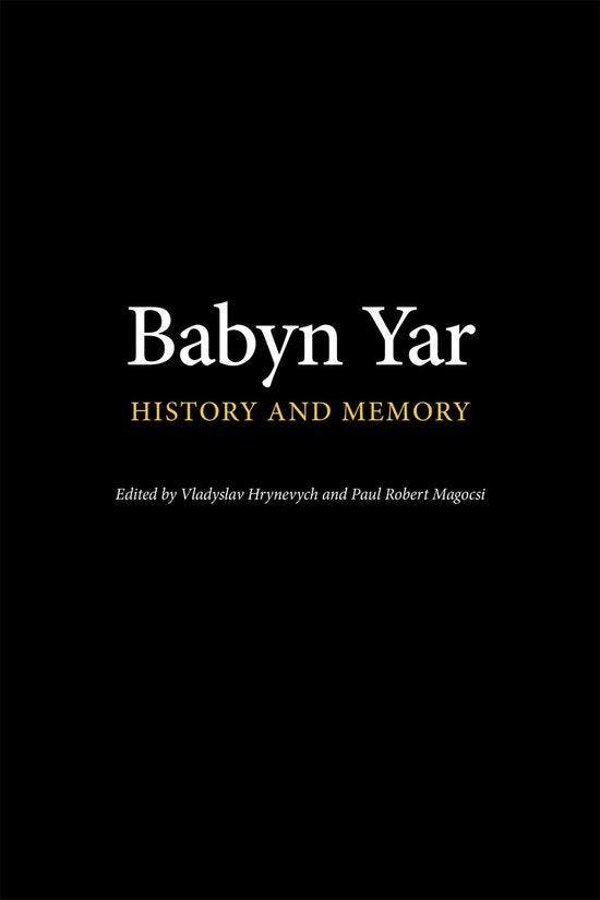 9780772751164 Babyn Yar, Boeken, Studieboeken en Cursussen, Nieuw, Verzenden