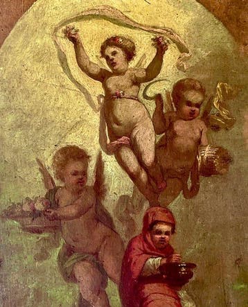 European school (XVIII-XIX), Master Monogrammed G.V. -, Antiek en Kunst