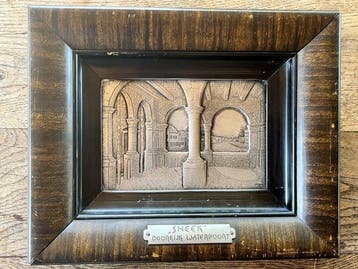 Sneek, Doorkijk Waterpoort - Klaas Dijkstra 1914-1937 -