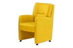 Eetkamerstoel Cosy - eetkamerstoelen - Geel, Nieuw, Stof