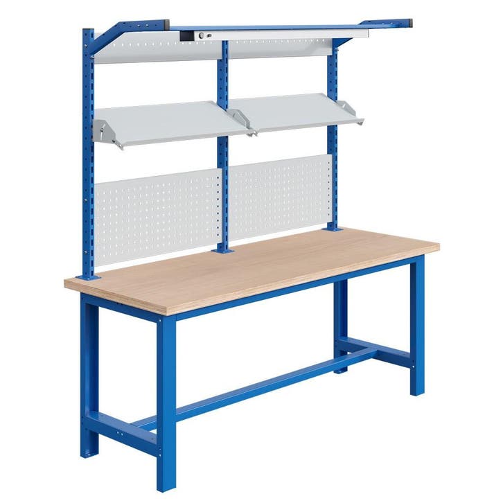 Aanbieding: Werkbank Sofame 24W LED-verlichting multiplex, Doe-het-zelf en Verbouw, Werkbanken, Nieuw