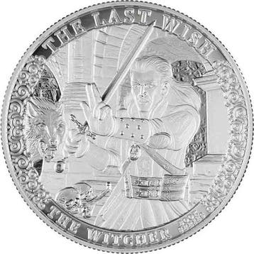 Niue. 1 Dollar 2023 1 oz $1 Niue Silver The Witcher Book
