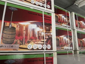 Outtrade HT 2000 electrische heater 2100 Watt voor tafel/ton, Ophalen of Verzenden, Nieuw, Elektrisch, Waterbestendig