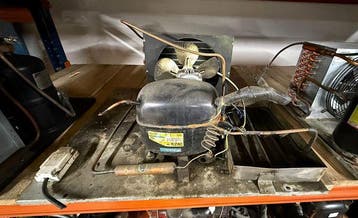 Danfoss Koelmotor - SC12G - R134A - 484watt, Gebruikt