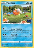 Magikarp 021/078 Pokémon Go, Ophalen of Verzenden, Nieuw, Losse kaart, Foil