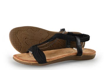 Dolcis Sandalen in maat 39 Zwart, Dolcis, Verzenden, Zwart, Sandalen of Muiltjes