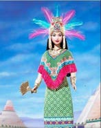 Mattel - Figuur - Princess of Ancient Mexico Barbie -, Antiek en Kunst, Antiek | Speelgoed