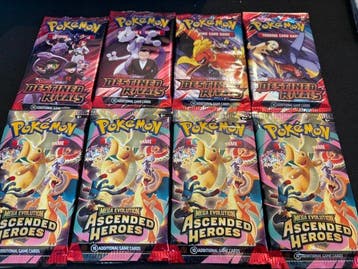 Pokémon - 8 Booster pack - Scarlet & Violet - Ascended, Nieuw