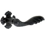 Deurklink op rozet Hek ijzer zwart, Verzenden, Nieuw