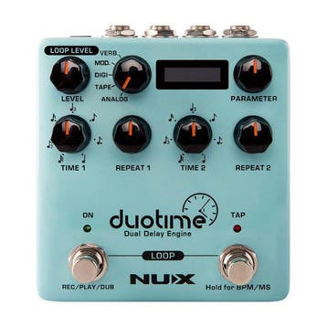 NUX NDD-6 Verdugo Series Dual Delay effect pedaal, Muziek en Instrumenten, Effecten, Ophalen of Verzenden, Nieuw