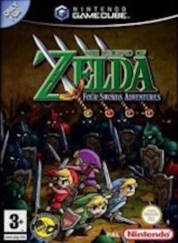 The Legend of Zelda Four Swords Adventures (Gamecube Games), Ophalen of Verzenden, Zo goed als nieuw