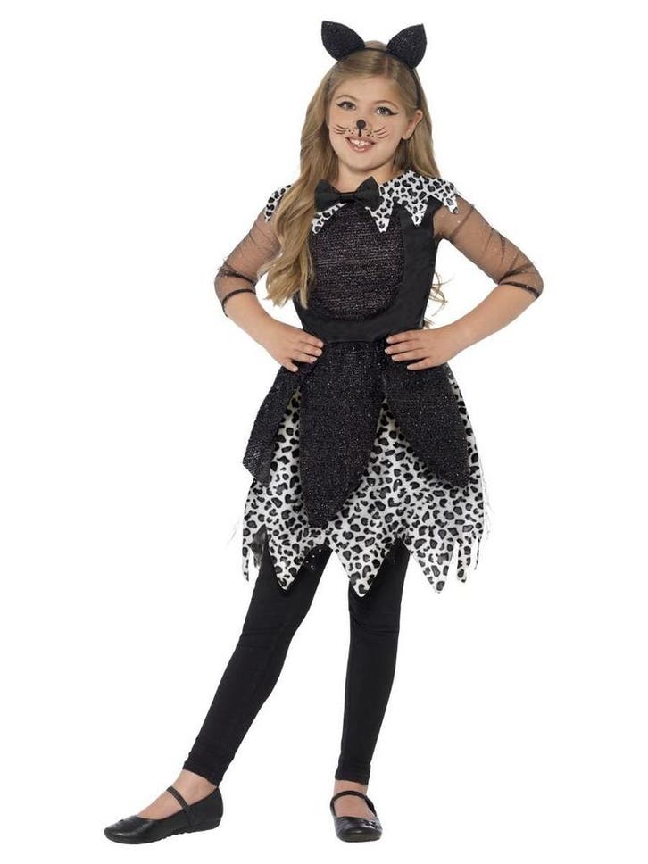Katten kostuum kind zwart Deluxe, Kleding | Dames, Carnavalskleding en Feestkleding, Nieuw, Ophalen of Verzenden
